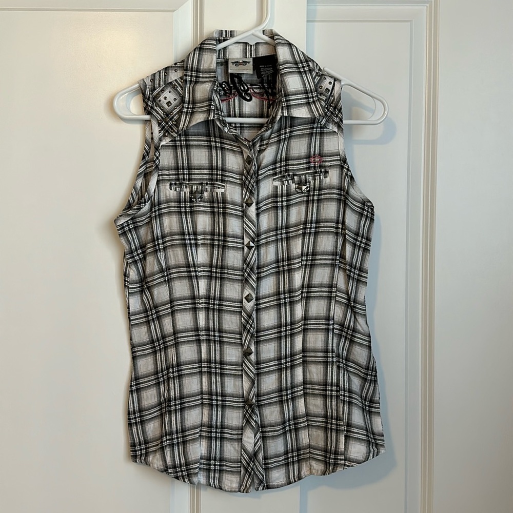 Harley Davidson Sleeveless Shirt
